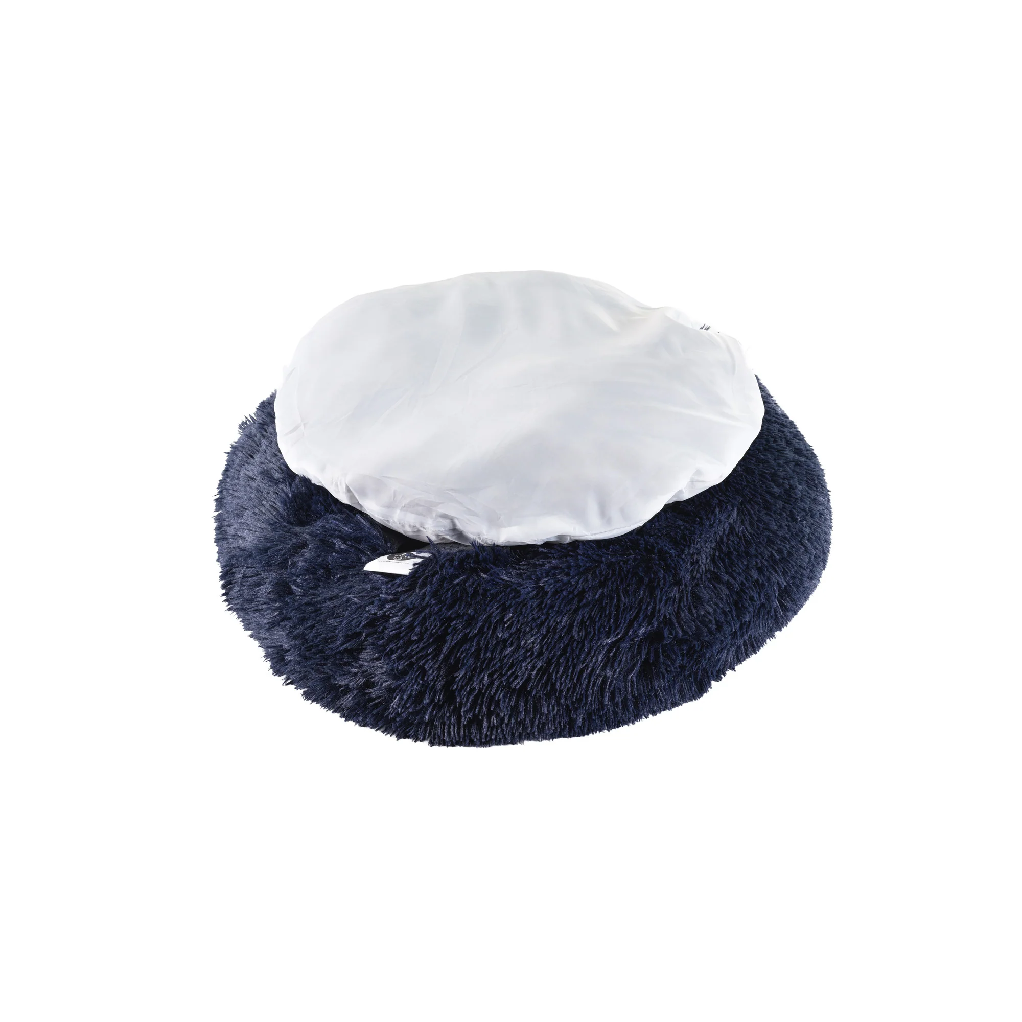 The Donut - Eco Friendly Luxury Calming Donut Dog Bed, Navy - Image 8