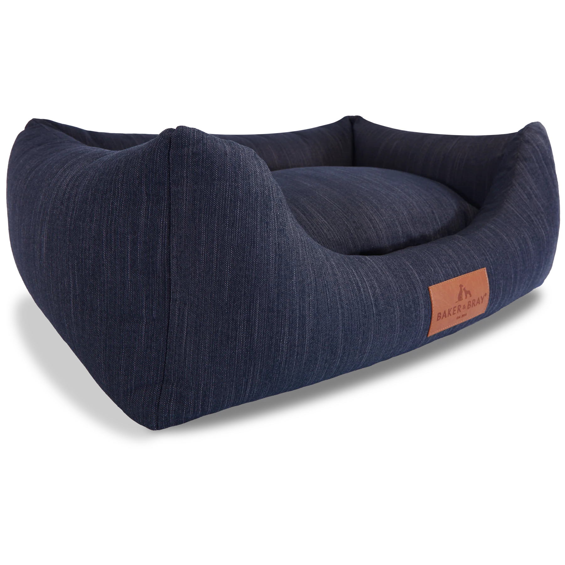The Comfort - Eco Friendly Orthopaedic Luxury Dog Bed, Navy Blue - Image 3