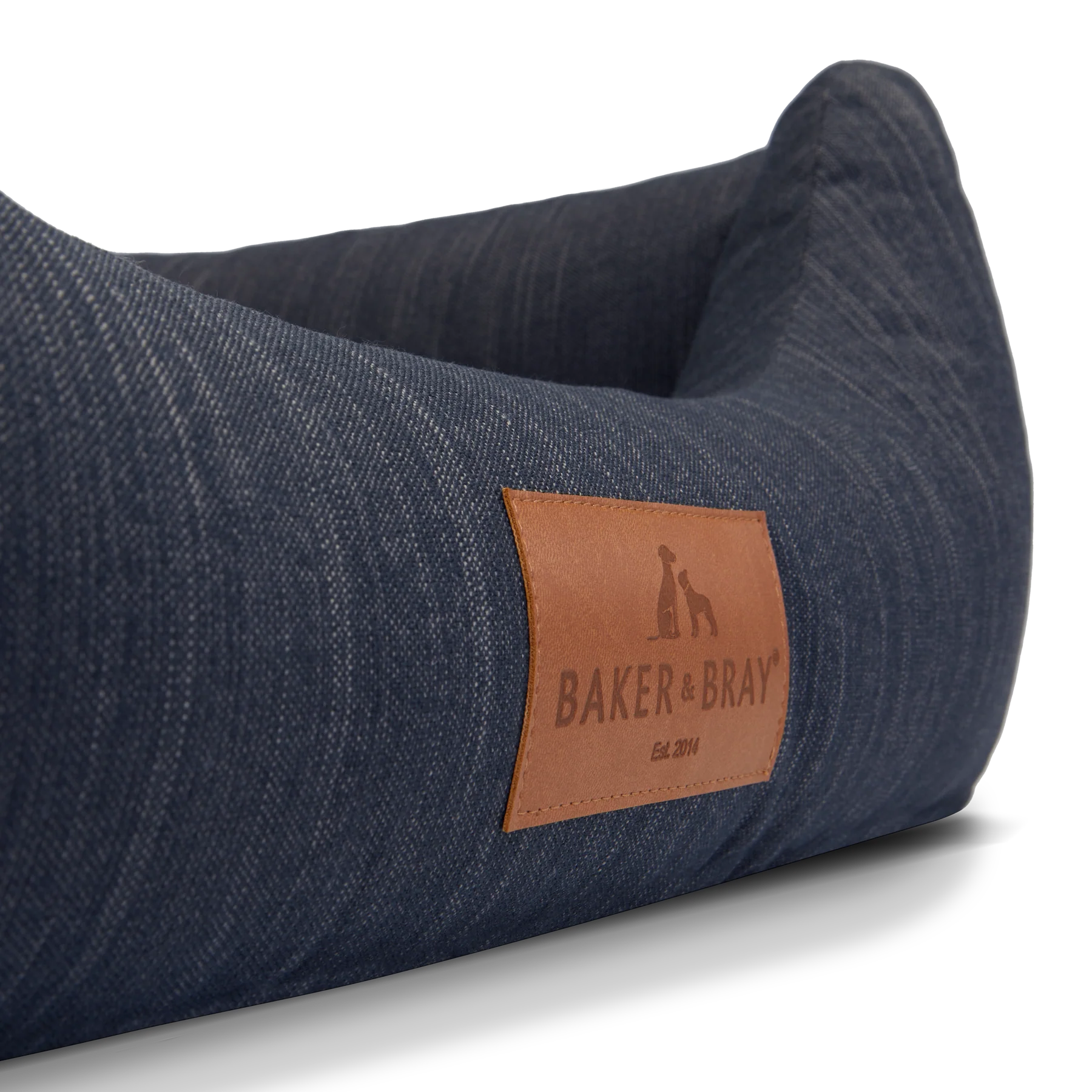 The Comfort - Eco Friendly Orthopaedic Luxury Dog Bed, Navy Blue - Image 4