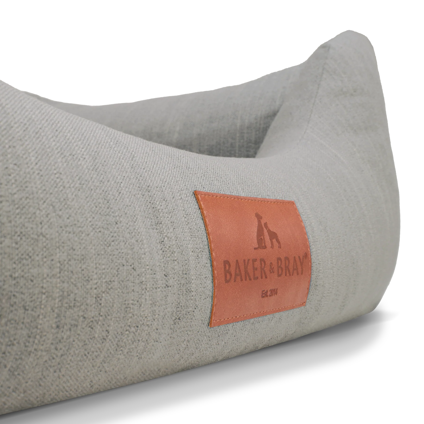 The Comfort - Eco Friendly Orthopaedic Luxury Dog Bed, Warm Grey - Image 4