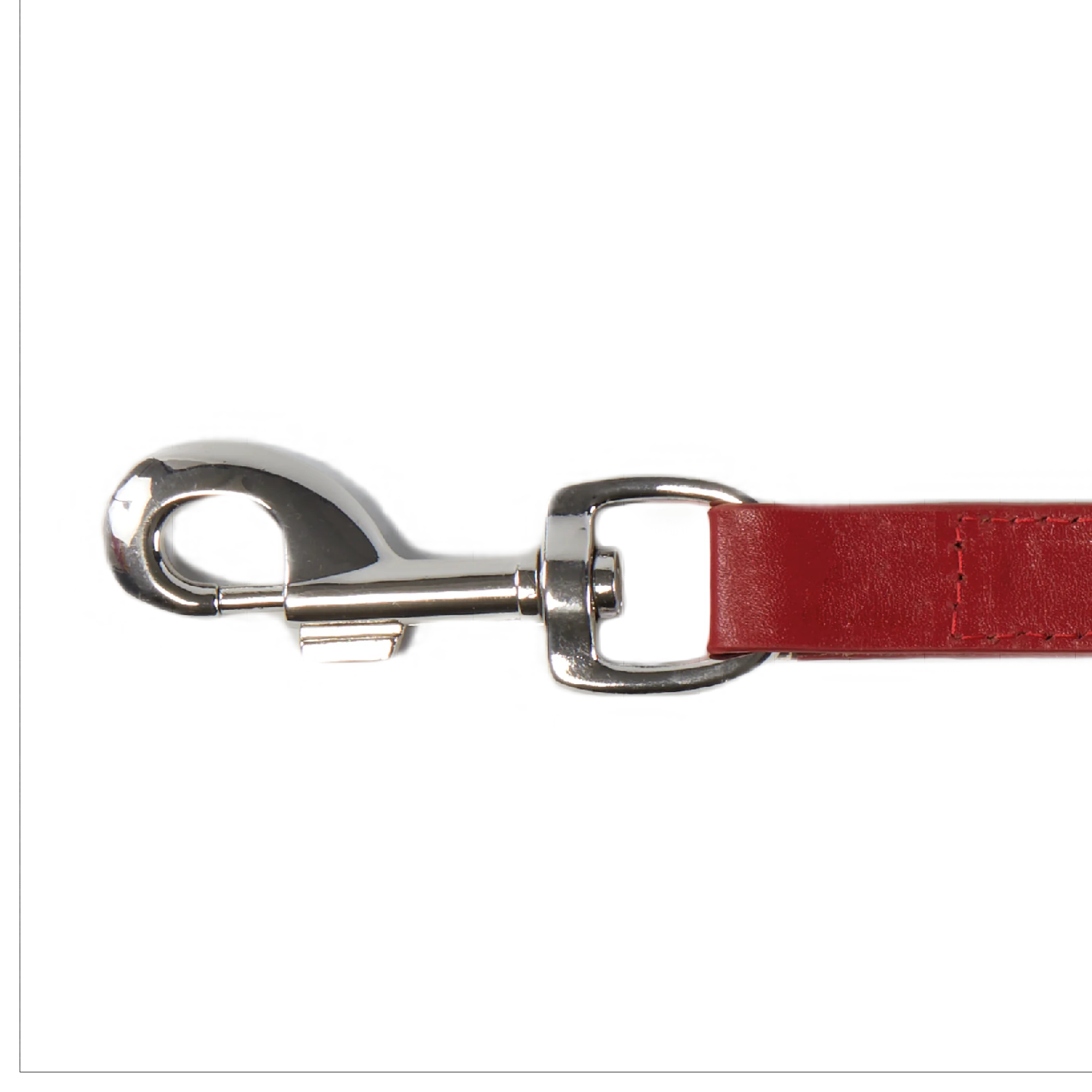 Eco Friendly Leather Dog Lead, Rose - Image 3